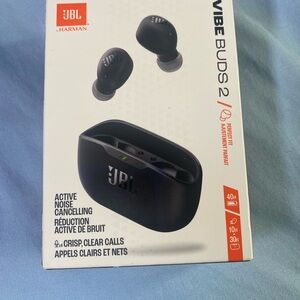 JBL Vibe Buds 2 True Wireless Earbuds - Black